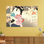 Firefly Cage - Ukiyo-e  Japans Canvas Afdruk (Insitu (Woonkamer))