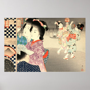 Firefly Cage - Ukiyo-e Japans Poster