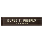 Firefly Desk Naambordje (Voorkant)