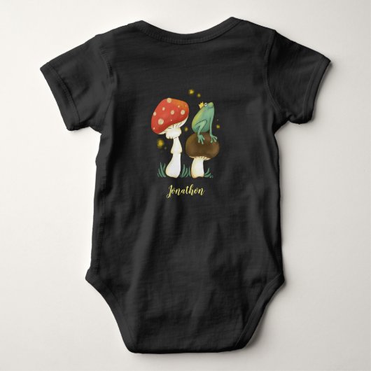 Firefly Frog Prince Personalized Romper (Achterkant)