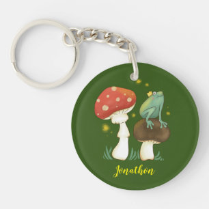 Firefly Frog Prince Personalized Sleutelhanger