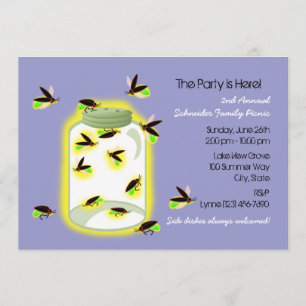 Firefly Frolic Party Kaart