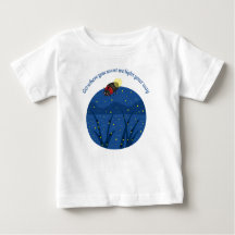 Firefly insect Baby Fine Jersey T-Shirt