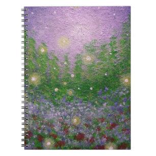 Firefly Landscape Art-laptop   Publicatieblad Notitieboek