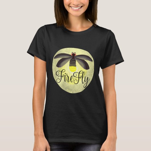 Firefly Lightning Bug Zomercadeau T-shirt (Voorkant)
