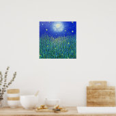 Firefly Moon Poster (Keuken)