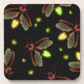 Firefly Moth Insect Bug | Onderzetter Moth Cork Se (Voorkant)