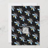 Firefly (noir) - Carte de voeux (Dos)