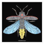 Firefly (noir) - Impression photo (Devant)