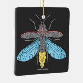 Firefly (noir) - Ornement en céramique (Droite)