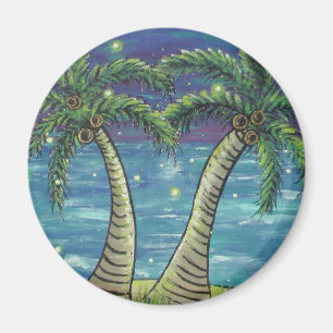 Firefly Palm Tree Magnet Magneet