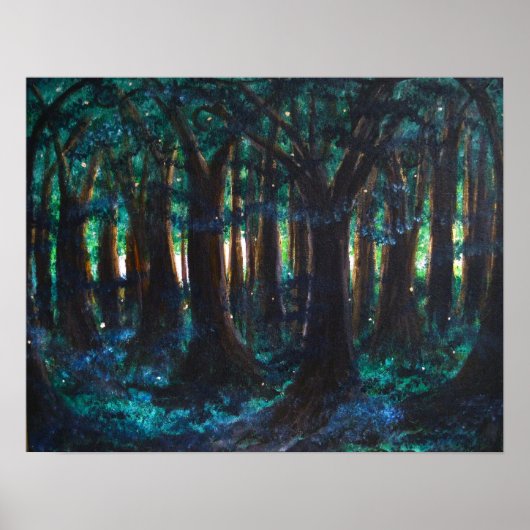 Firefly Rendezvous canvas druk Poster (Voorkant)