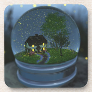 Firefly Wereldbol Cork Onderzetters