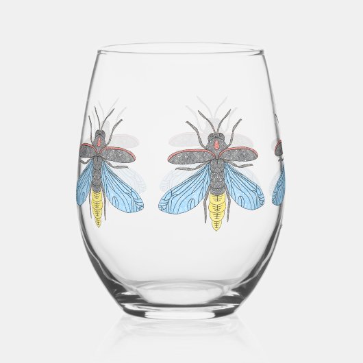 Firefly - wijnglas wijnglas zonder voet (Voorkant)