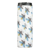 Firefly (wit patroon) - Thermische Tumbler Thermosbeker (Achterkant)