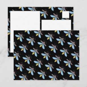 Firefly (zwart) - Briefkaart