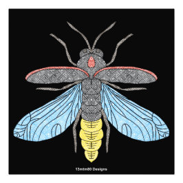 Firefly (zwart) - Fotoprint Foto Afdruk