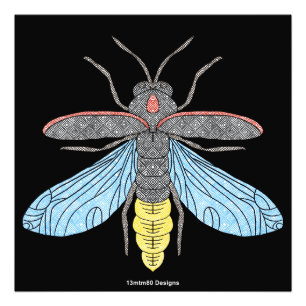 Firefly (zwart) - Fotoprint Foto Afdruk