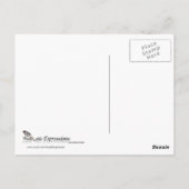 Fireflys op Mauve Briefkaart (Achterkant)