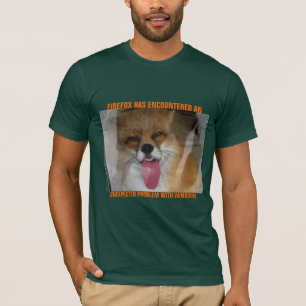 Firefox en Windows T-shirt