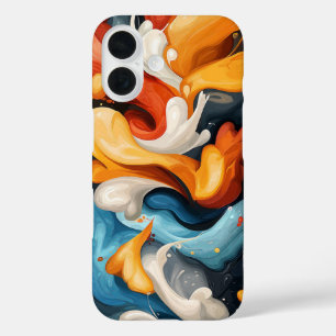 Firefruit Flora iPhone 16 Hoesje