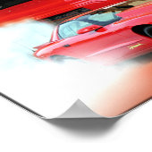 Firehawk Musclecar Poster (Hoek)