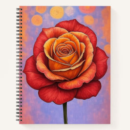 Fireheart Dreamy Rose Stationary Notebook Notitieboek