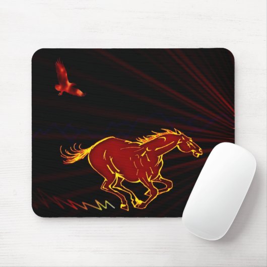 Firehorse Mousepad Muismat (Met muis)