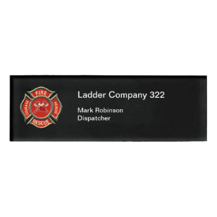 FIrehouse Alarm Dispacter Naambadge