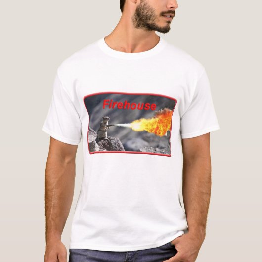 Firehouse Banner Mannen T-shirt (Voorkant)
