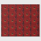 Firelight Cactus flower Cadeaupapier (Vlak)