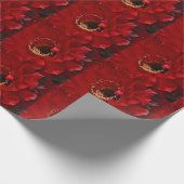 Firelight Cactus flower Cadeaupapier (Hoek)