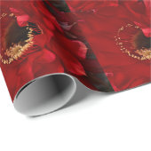 Firelight Cactus flower Cadeaupapier (Rol Hoek)