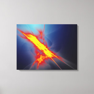 Firelight Wrapped Canvas Afdruk
