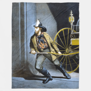 FIREMAN 1858 FLEECE DEKEN