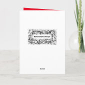 Fireman 1940 Carte d'anniversaire Vintage (Dos)