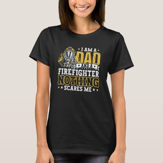 Fireman Apparel  Firefighter Firefighting for Men  T-shirt (Voorkant)