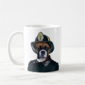Fireman Boxer Dog Mok (Links)