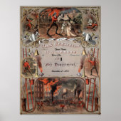 FIREMAN Certificate CUSTOMIZE PERSONALIZE Poster (Voorkant)