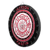 Fireman Emblem Dartboard Dartbord (Voorkant Rechts)