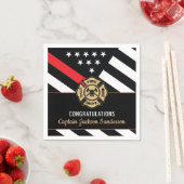 Fireman Fire Department Firefighter Retirement Servet (Insitu)