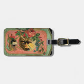 Fireman Firefighter 1880's Art Bagagelabel (Voorkant horizontaal)