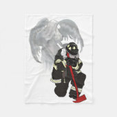 Fireman Prayers Fleece Deken (Voorkant)