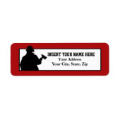 Fireman Return Address Label (Voorkant)