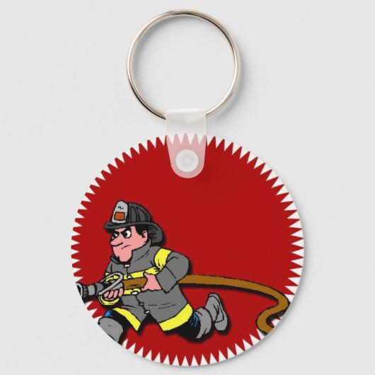 Fireman Sleutelhanger (Voorkant)