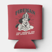 Fireman: You Should See My Other Hose Blikjeskoeler (Achterkant)