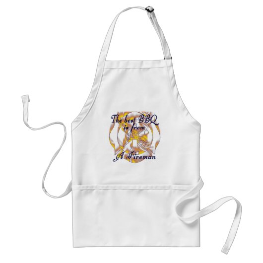 Firemans BBQ Apron Standaard Schort (Voorkant)