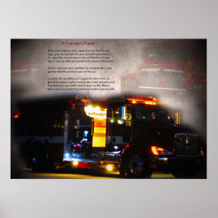 Firemans gebed poster
