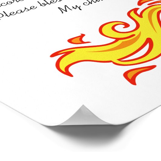 Firemans gebed poster (Hoek)