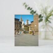 Firenze, beeld van David door Michelangelo Briefkaart (Staand voorkant)
